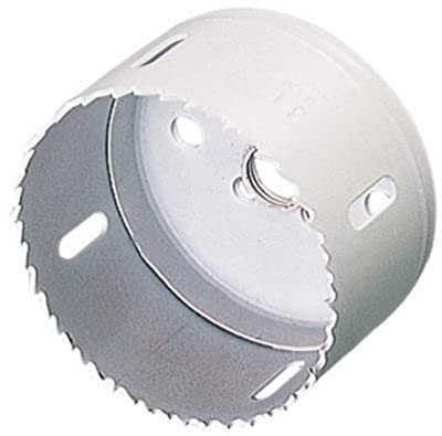 wolfcraft Sierra de corona BiM I 3490000 I Para metales, plásticos, madera y materiales de obra en seco, rosca ½“, profundidad de corte de 40 mm