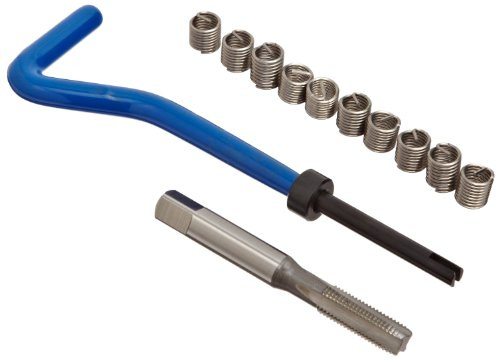 E-Z Lok EK30820 Helical Threaded Insert Kit, 304 Stainless Steel, 1/4-28 Thread Size, 0.500 Installed Length (Pack of 10)