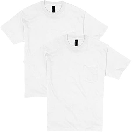 Hanes T-shirt för män (förpackning med 2)