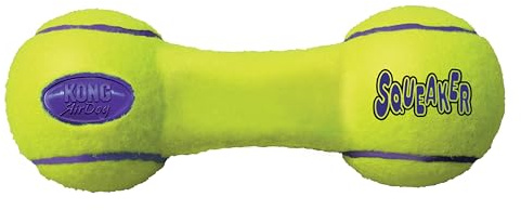 Kong JU03177 Air Dumbbell Squeaker L