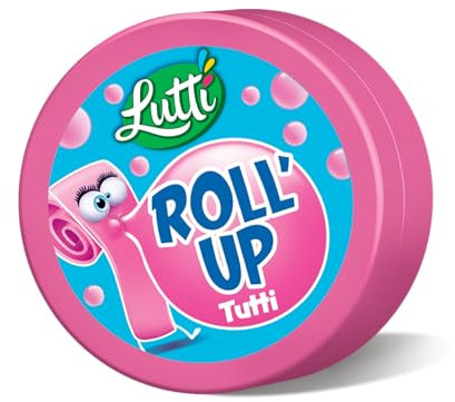 Lutti Roll'Up Tutti - 1 rouleau de 29g