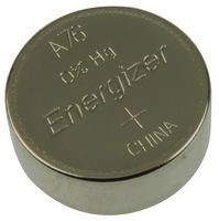 Energizer A76Bpz Battery, Manganese Dioxide, 1.5V, 1166A, Lr44 (10 Pieces)