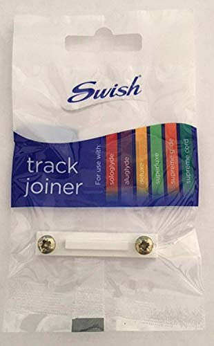 Genuine Swish ® Curtain Track Centre Joiner, for use on Sologlyde, Deluxe, Aluglyde, Superluxe, Supreme Glide, Supreme cord tracks