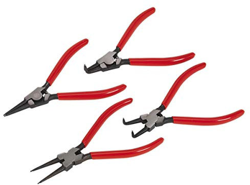 Sealey Ak8454 Circlip Pliers Set 4Pc 180Mm