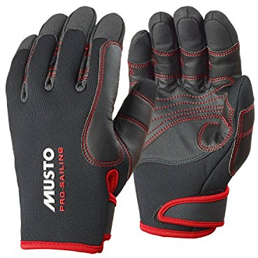 Musto Performance Winter Lange Fingerhandschuhe Schwarz - Erwachsene Unisex - Flexibilität bleibt auch nach dem Trocknen erhalten