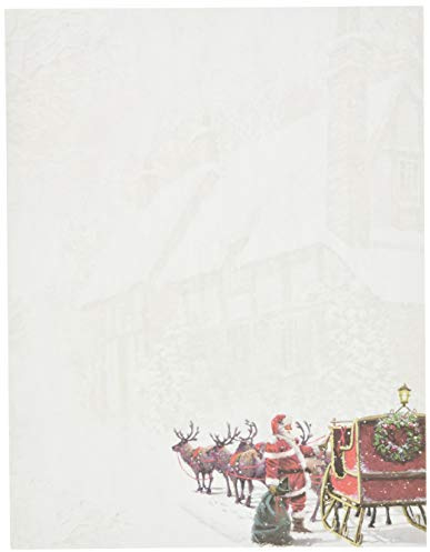 Great Papers! Santa's Sleigh Letterhead, 80 count, 11 x 8.5 (2015064)