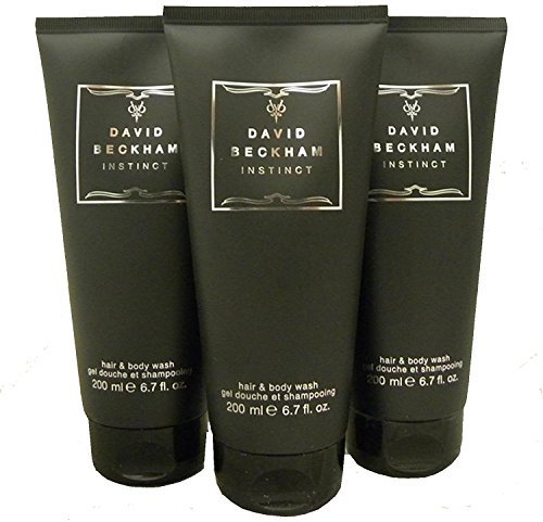 Three Pack Beckham Shower Gel Instinct 3x200ml