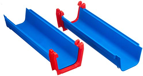 AquaPlay - Gerade 2x - Erweiterungsset für AquaPlay Wasserbahnen, 2 x Bahnelement, 2 x Verbindungsklammern, 4 x Gummidichtung, Wasserstraßen Zubehör