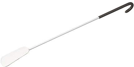 Homecraft Metal Shoe Horn, Non-Retail Packed, 60 cm, Epoxy Coated Steel Shoe Horn, Long Handle Shoe Aid, Easy Grip Dressing Aid for Elderly, Handicapped, and Disabled Individuals, VAT Relief Eligible