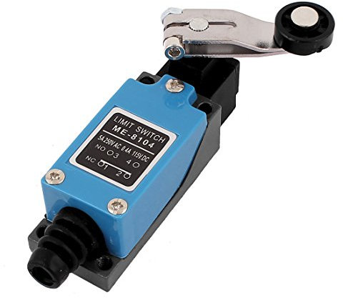 sourcingmap Adjustable Roller Lever Arm NC-NO Plasma Router Lathe Limit Switch for CNC Mill 3D Printer Door Switch