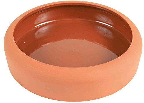 TRIXIE Keramiknapf mit abgerundetem Rand, Inhalt: 125 ml/Maße: ø 10 cm