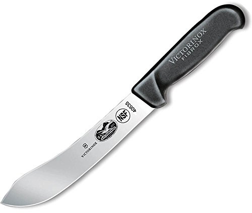 Victorinox 5740318 Fibrox Butchers Slaughter Knife 18cm Stainless Steel Blade