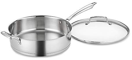 Cuisinart Professional Stainless Saute with Cover, 6-Quart