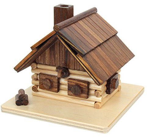 Dregano Log Cabin Incense Smoker Made in Germany
