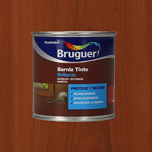 Bruguer Barniz Tinte BTE.BRUGUER Cerezo 750 ML, Negro