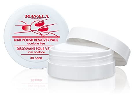 Mavala Nail Polish Remover Acetone Free 30 Pads