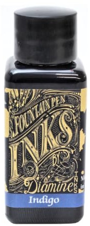 Diamine 30ml Indigo fountain pen ink bottle
