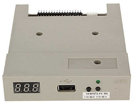 Gotek 3.5 SFRM72-FU-DL Floppy Drive USB Emulator for 720KB Electronic Organ