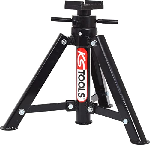 KS Tools 160.0441 Stahl-Spindel-Unterstellbock, 12t, 456-710mm