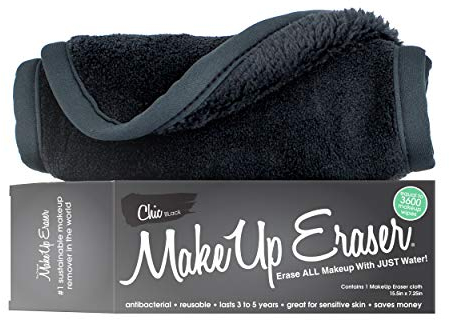 Makeup Eraser The Original entfernt mühelos sämtliches Make-up nur mit Wasser, einschließlich wasserfester Wimperntusche, Eyeliner, Grundierung, Lippenstift und mehr
