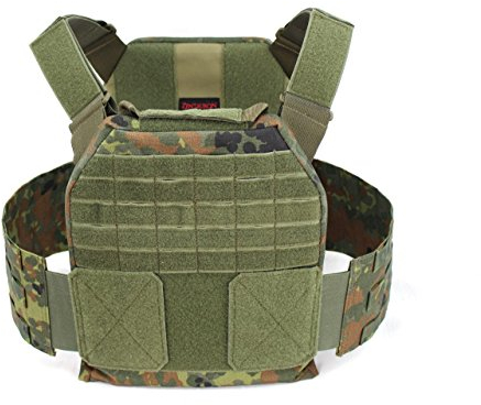 Zentauron Plattenträger Vulcan II Low Profile Plate Carrier für Militär, Polizei und Personenschutz