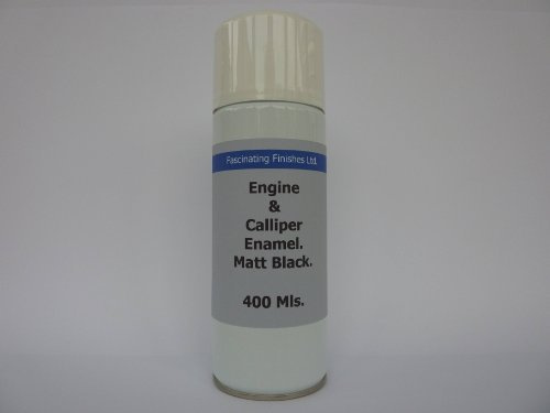 1 x 400ml Aerosol Black Matt Heat Resistant Brake Caliper & Engine Paint