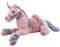 Sweety Toys 6403 Rainbow Einhorn XXL Rieseneinhorn liegend mit Sattel- ROSA 110 cm