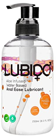 Lubido Anal Ease lubricante de gel a base de agua con aloe - 250ml