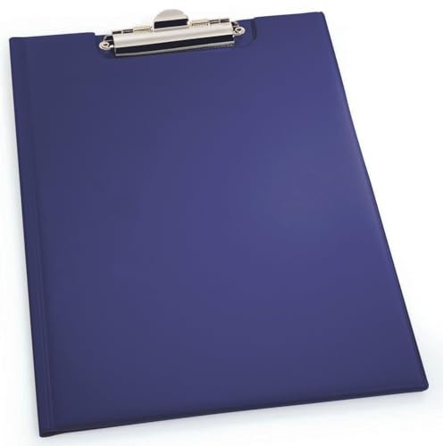 Durable 235707 Din A4 Binder Standard Clip Board with Inside Pockets - Dark Blue