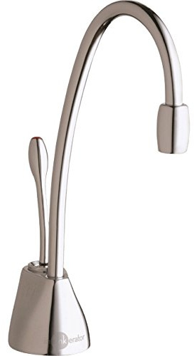 InSinkErator GN1100 Instant Hot Water Tap and NeoTank Kit - Hot Only Side Kitchen Tap and Heater Tank w/Safety Lock and Digital Thermostat -Near-Boiling Water Tap up to 99 Degrees C -Chrome