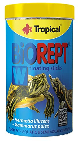 BIOREPT W. 250ml / 75g - alimento de múltiples Ingredientes para la alimentación Diaria de Tortugas anfibias y acuáticas omnívoras y carnívoras