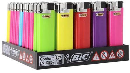 BIC 50 Maxi accendini colori elettronico