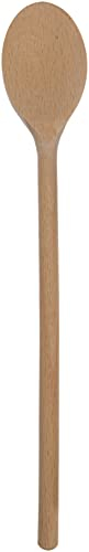 kela 23331 Cuillère Maribor 25cm d'hêtre, Bois, Beige, 25 x 3 x 1 cm