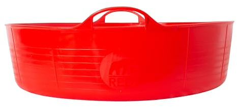 Tubtrugs SP35R Flexible Red Large Shallow 35 Liter/9.2 Gallon Capacity