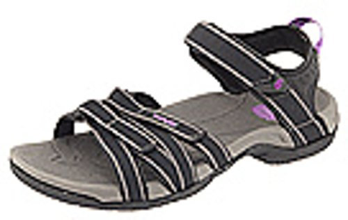 Teva Damen W Tirra Sport-& Outdoor Sandalen, Mehrfarbig (Black Grey Bkgy), 36.5 EU