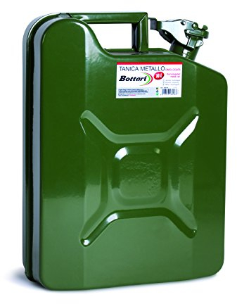 Bottari 28058 Tanica per carburanti in metallo 10 lt