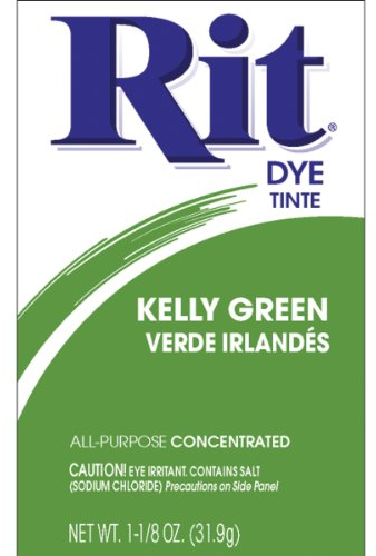 Rit Dye Gewebefärbemittel in Puderform, gelb-grün