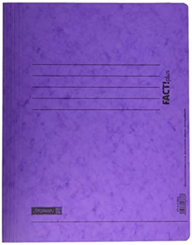 BRUNNEN Schnellhefter FACT!plus | A4, Füllhöhe: 10 mm, violett