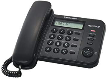 Panasonic KX-TS 560 Telefono Domestico Ufficio Sistema Telefonico Integrato Display LCD Identificativo di chiamata ID