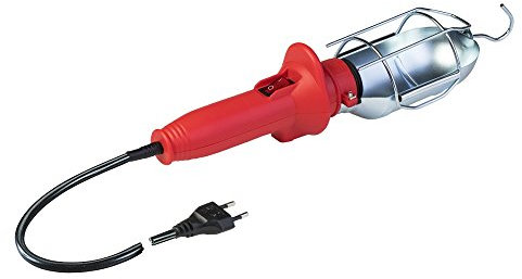 Poly Pool PP0050 Lampada Portatile da Lavoro per uso in Garage, Cantina, Officina, Cantiere con interruttore e cavo 10 m
