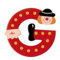 Sevi 81063 - Clown Buchstabe G