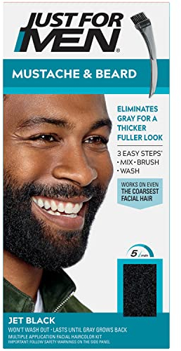 Just For Men Moustache-Beard Jet Black Color Gel (Haarfarbe)