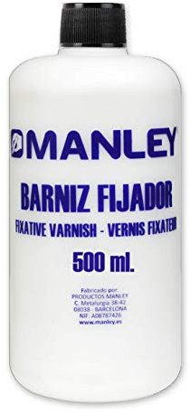 Manley MND00292 - Bote con barniz fijador
