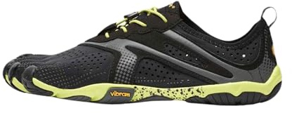 Vibram FiveFingers 16M3101 V-RUN, Laufschuhe Herren, Mehrfarbig (Black/yellow), 45 EU