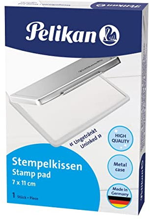 Pelikan Metallstempelkissen, ungetränkt, 7 x 11 cm, 1 Set