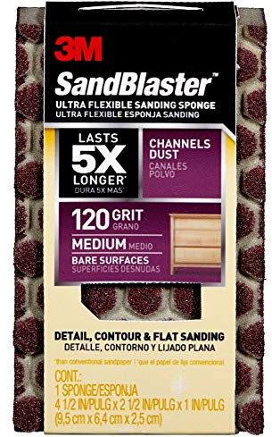 3M 20908-120-UFS 120 Grit SandBlaster Sponge