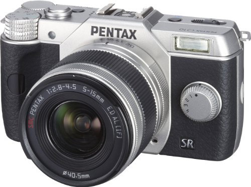 PENTAX DSLR Q10 Lens kit Silver Q10 LENSKIT SILVER