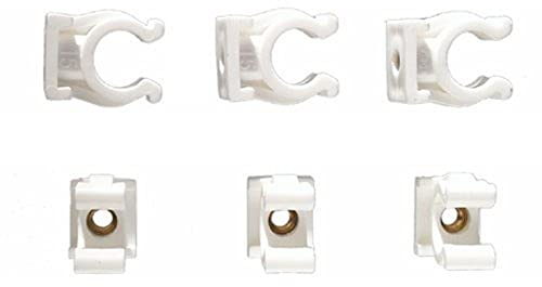 Cornat TP560406 Rohr-Clips einfach für 28 mm, 25 Stück