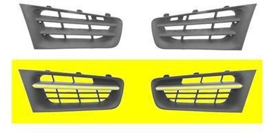 VAN WEZEL 4375514 Grille de calandre chrome