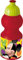 Joy Toy 736050 - Disney Mickey Mouse Sportflasche, 350 ml, 6 x 6 x 17 cm